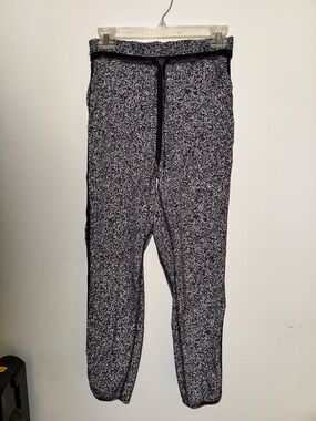lululemon athletica Black & White Speckled Joggers
